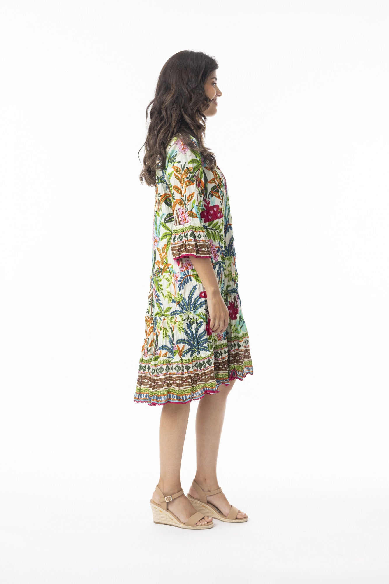 Ovahe Dress Pleated