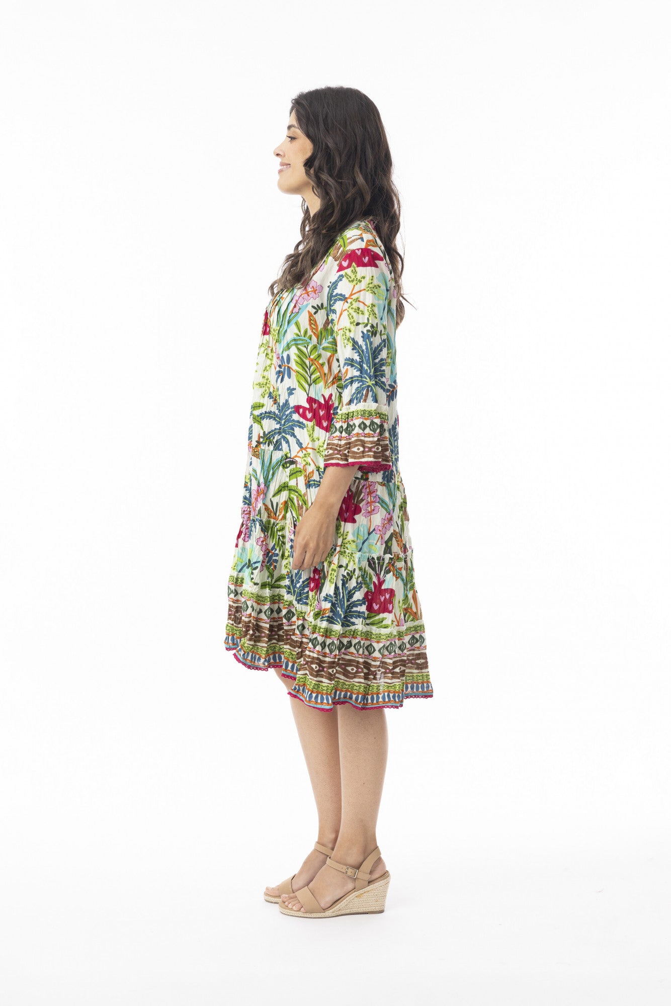 Ovahe Dress Pleated