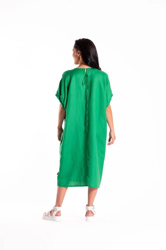 Sofia Dress Granny Smith(Green)