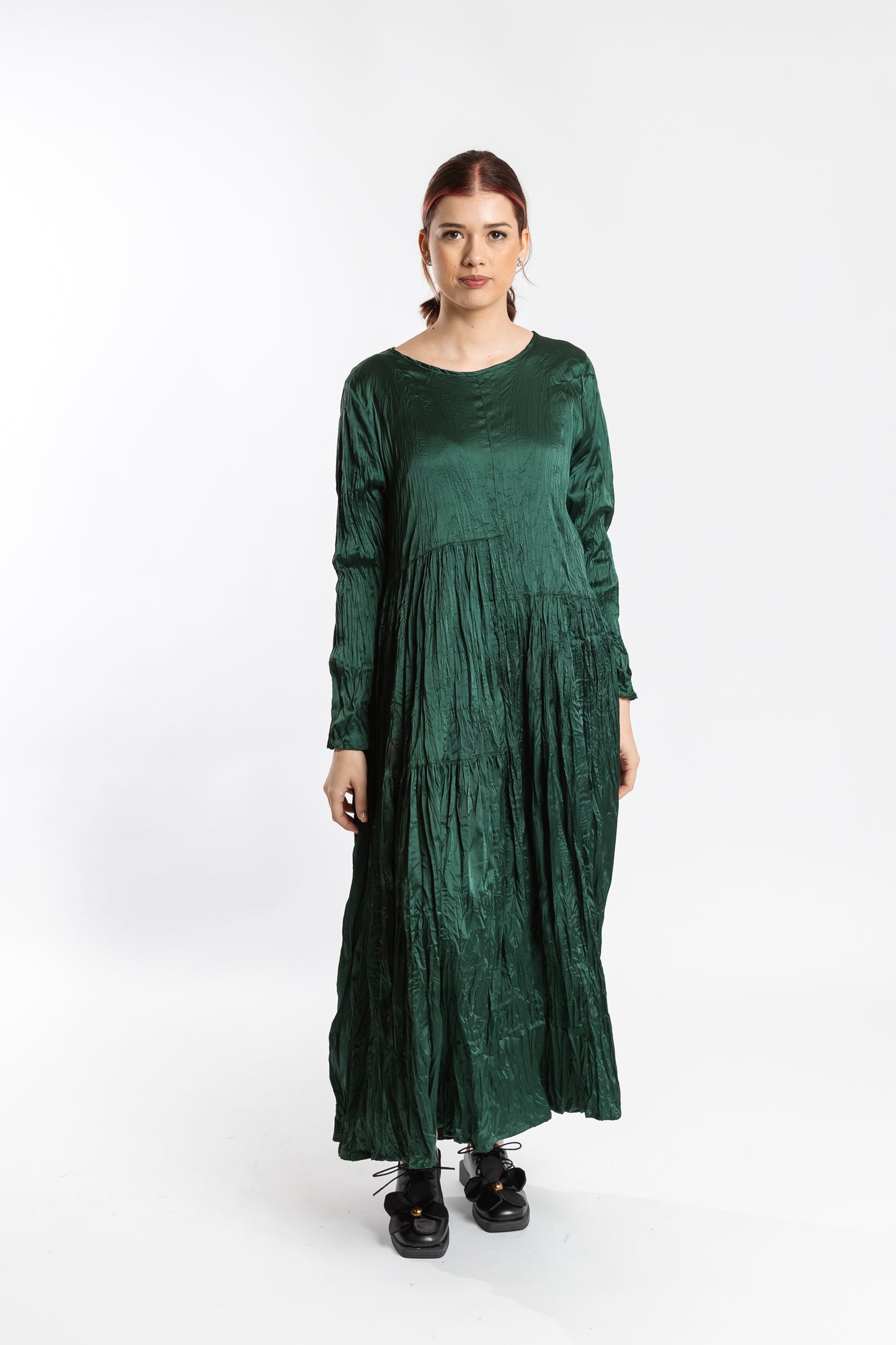 Patrice Dress Emerald by Jellicoe