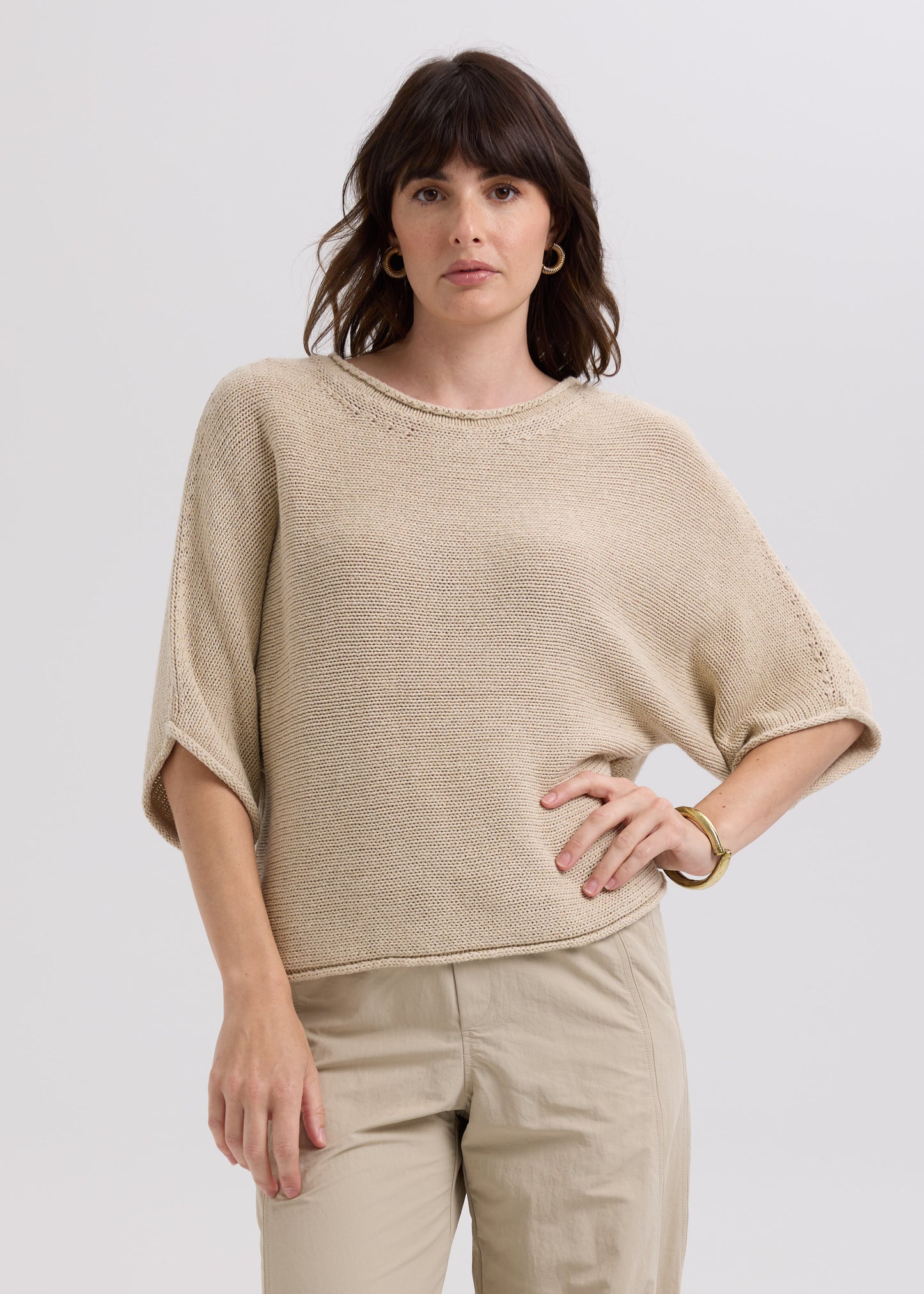 Textured Jumper Natural