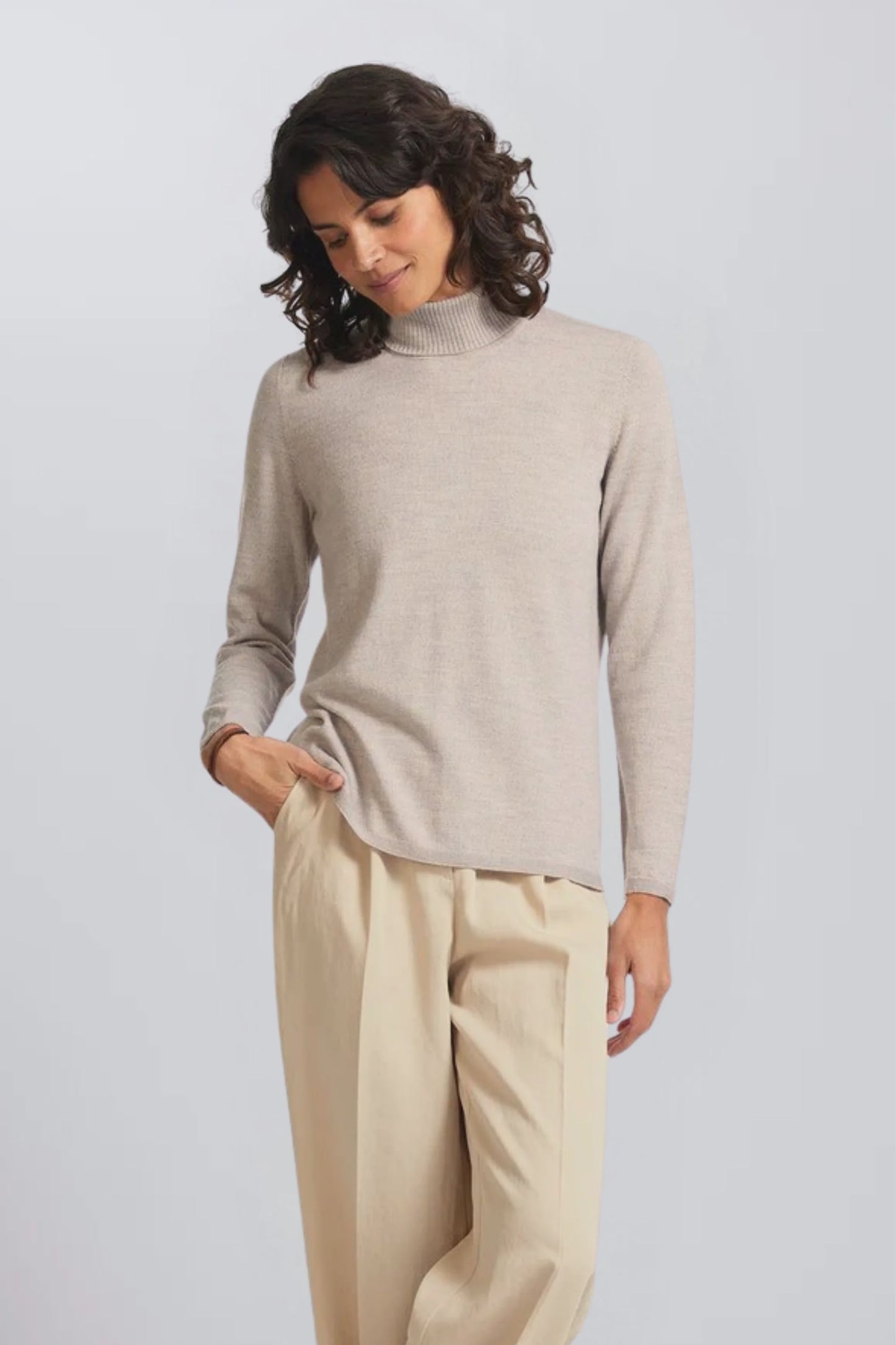 Polo Neck Jump by Royal Merino