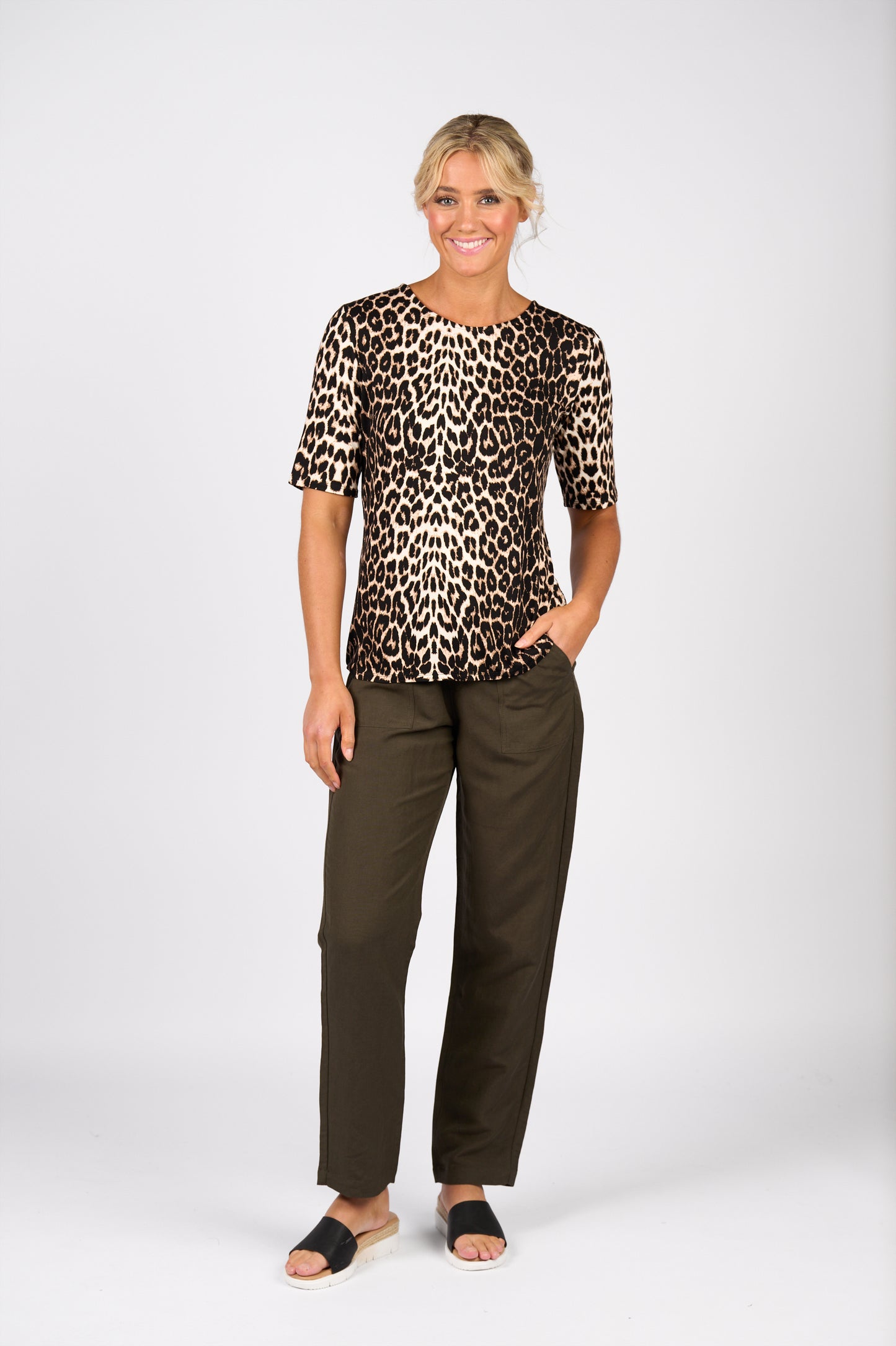 Round neck Top