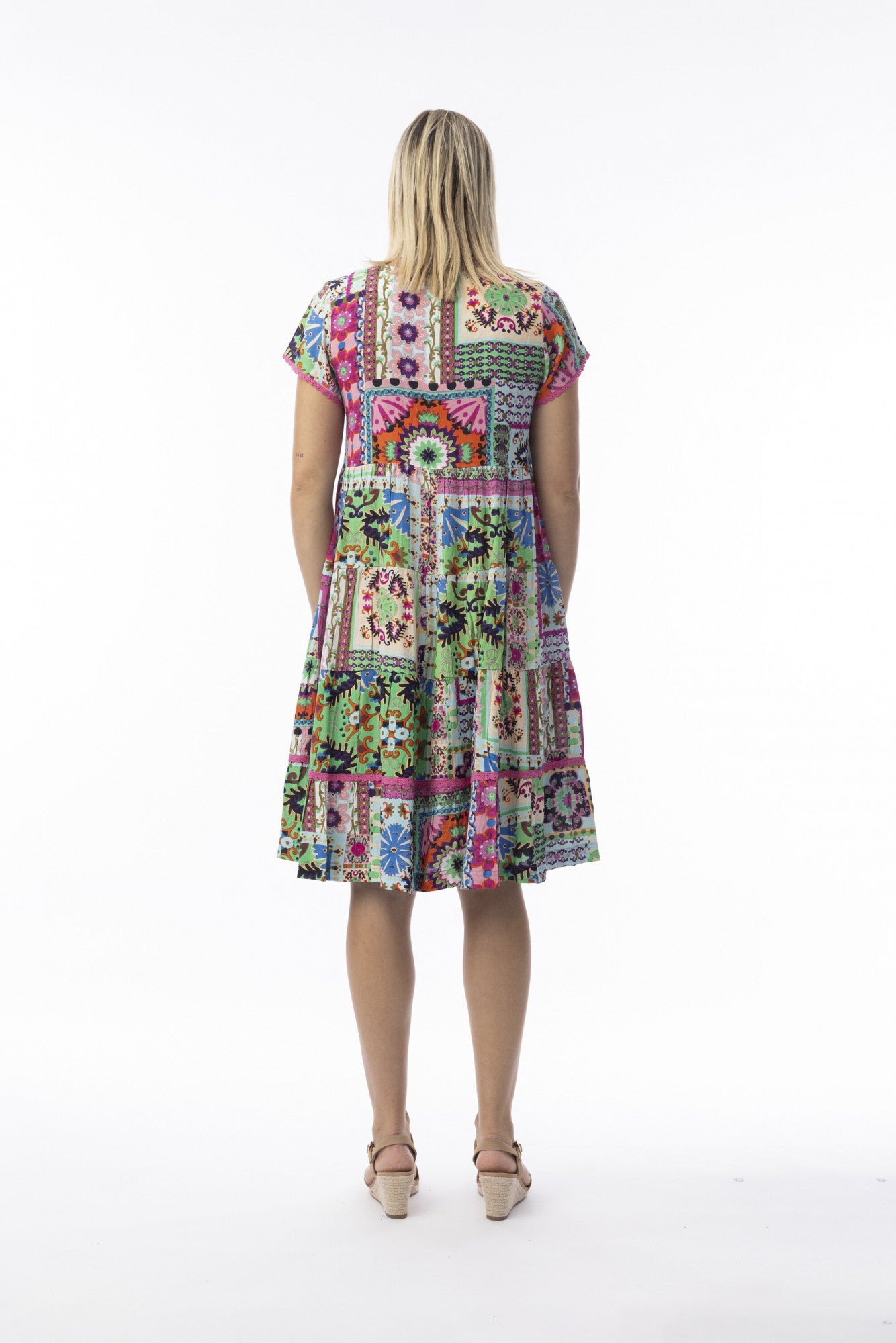 Sao Bento Dress Layers Short Sleeve