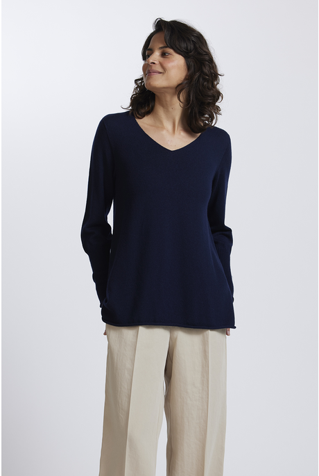 A-Line V Neck Knit by Royal Merino