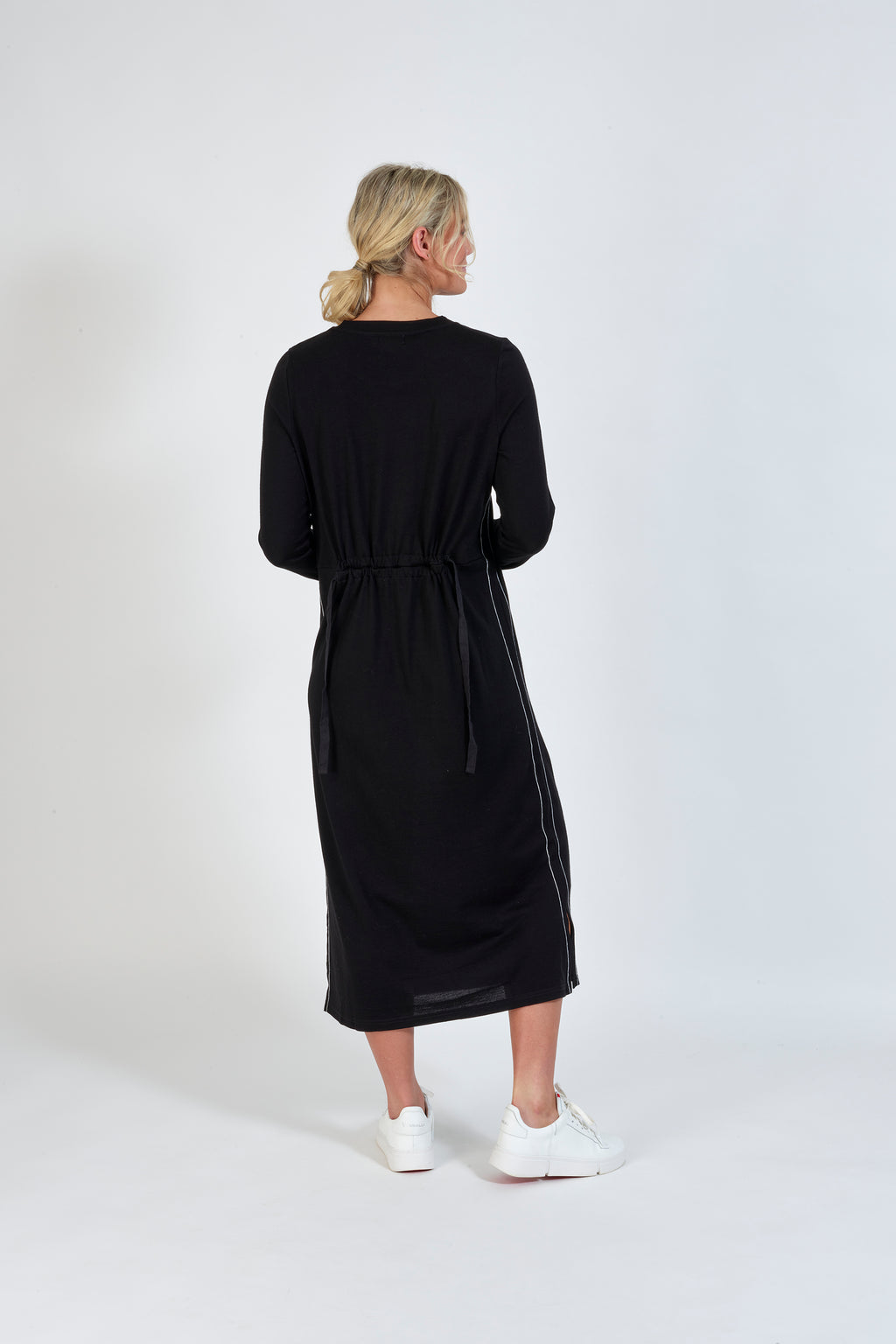 Vassalli Merino Dress with tie back