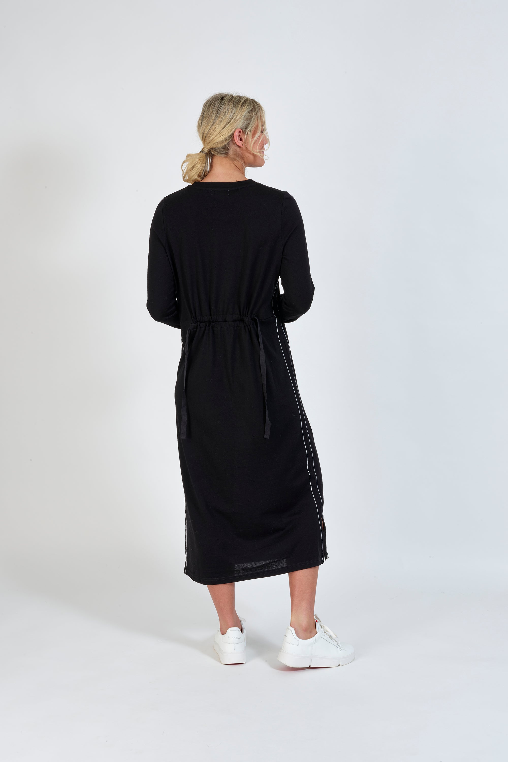 Vassalli Merino Dress with tie back