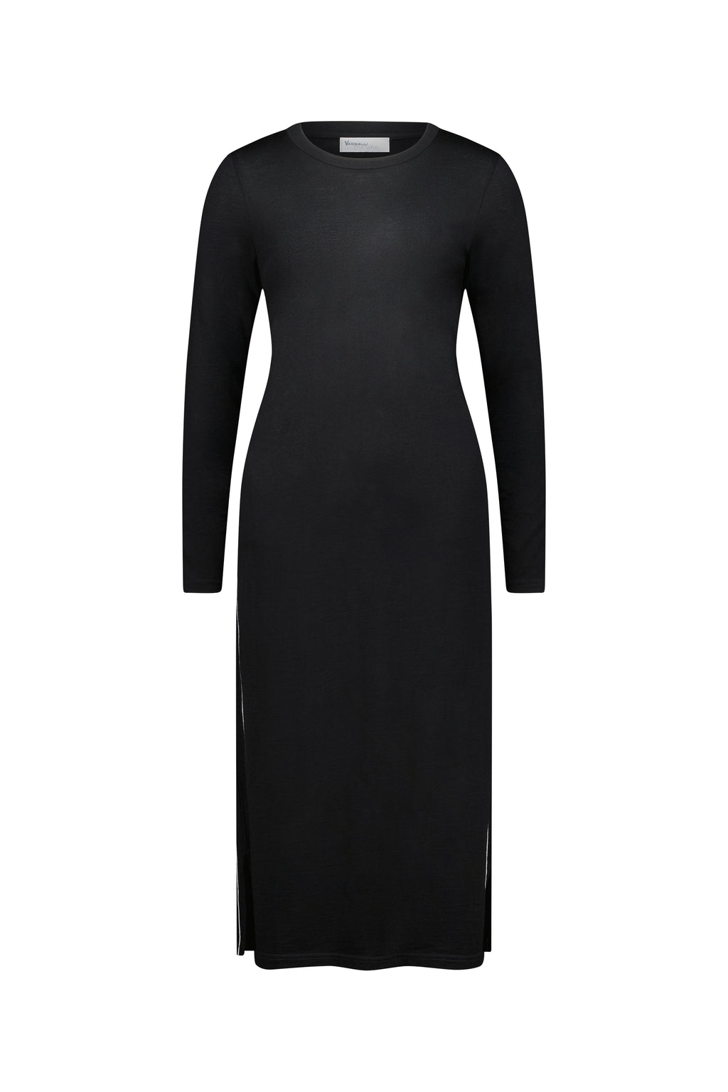 Vassalli Merino Dress with tie back
