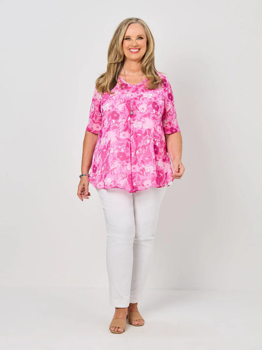 Pink Romance Top