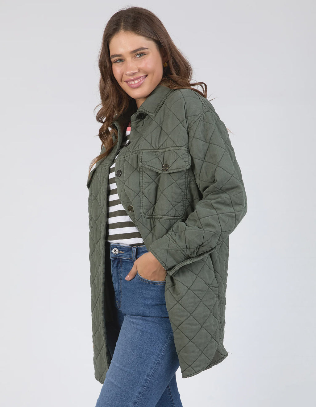Katie Quilted Shacket
