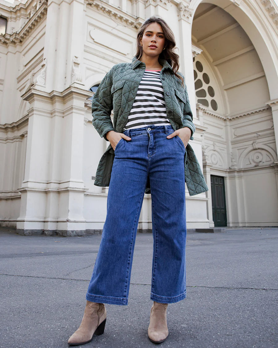 Katie Quilted Shacket