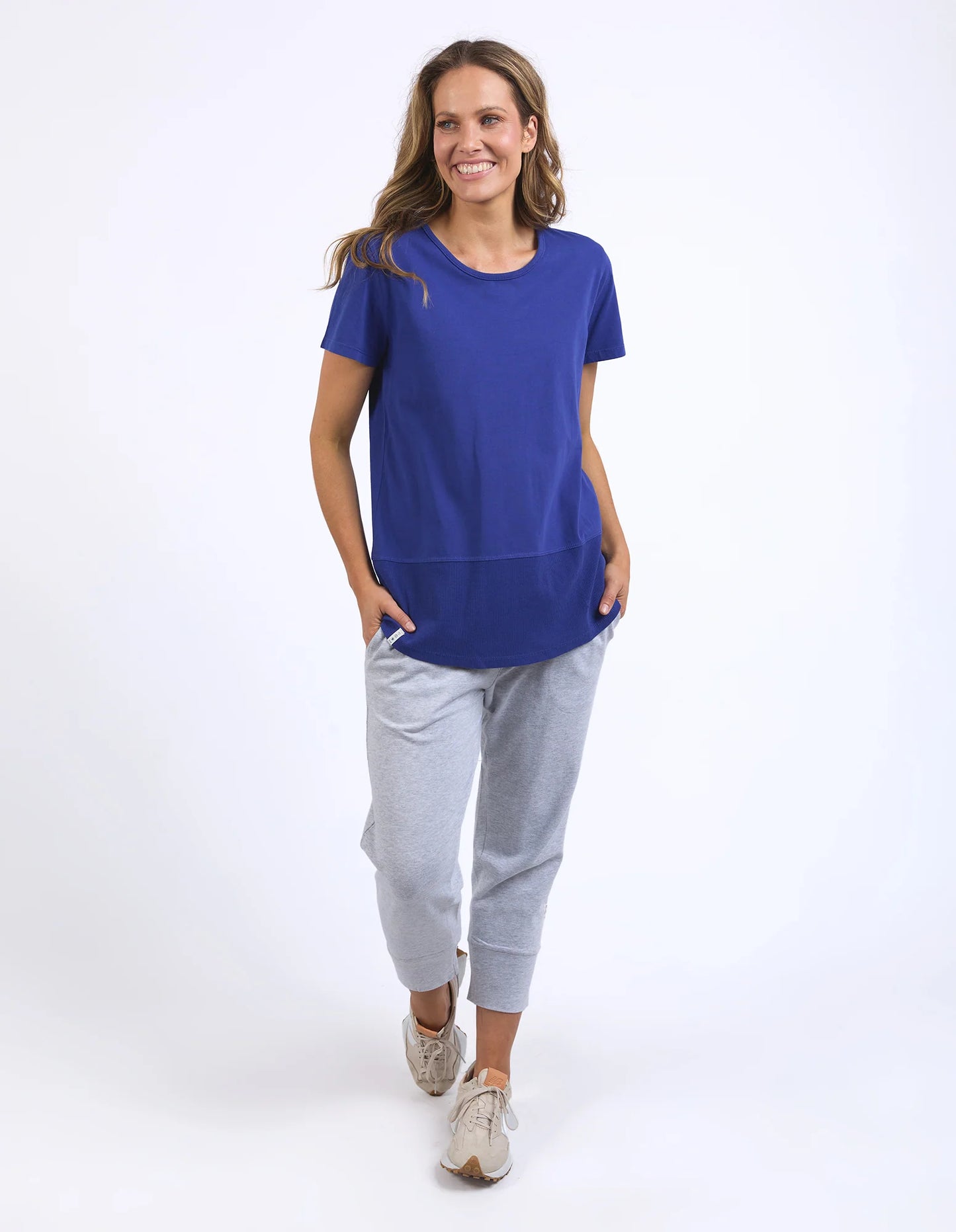 Rib S/S Deep Blue