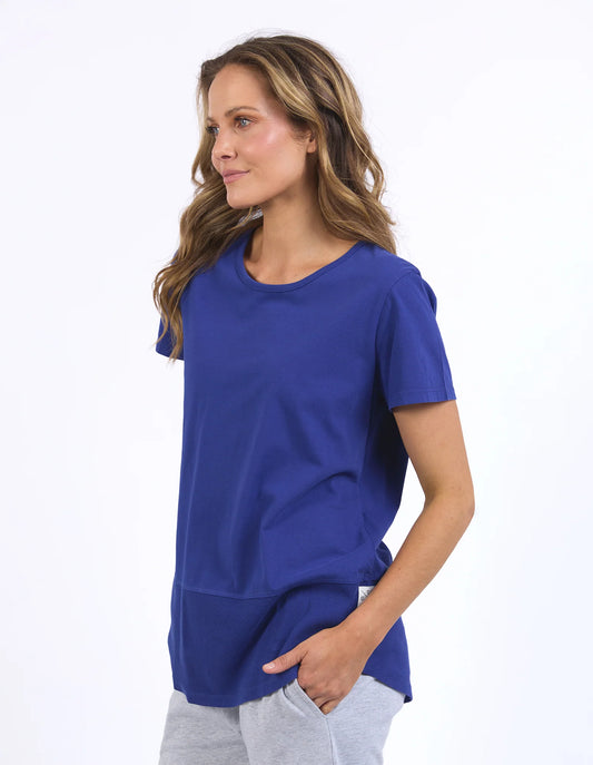 Rib S/S Deep Blue
