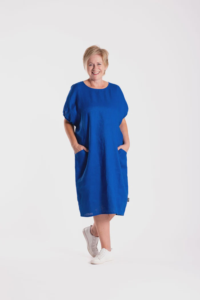 Sofia Dress Cobalt