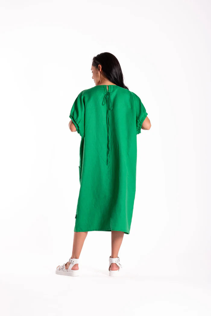 Sofia Dress Granny Smith(Green)
