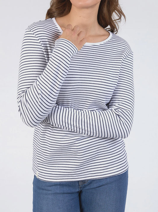 Hayley Rib L/S Tee