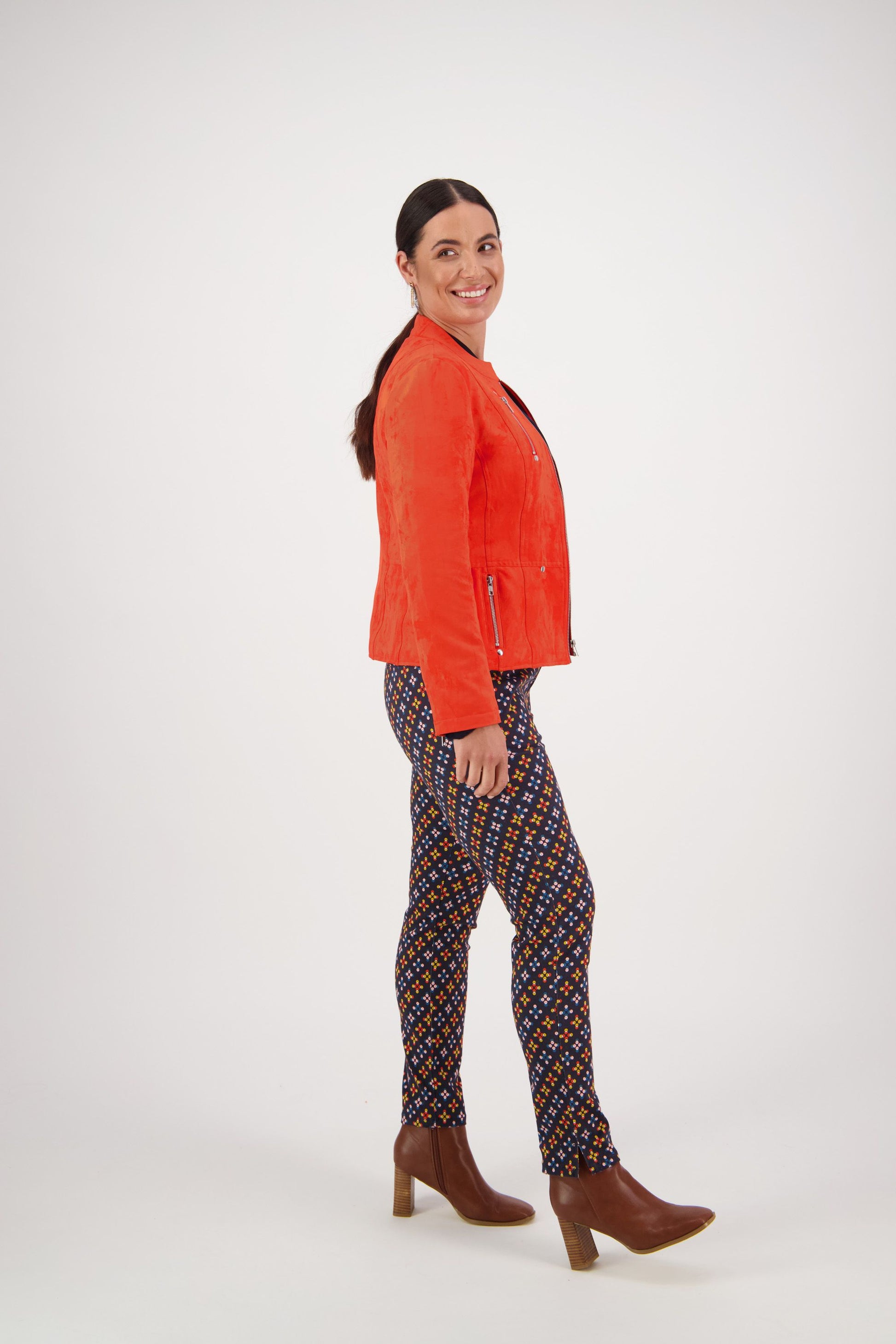 Vassalli Jacket With Front Zip