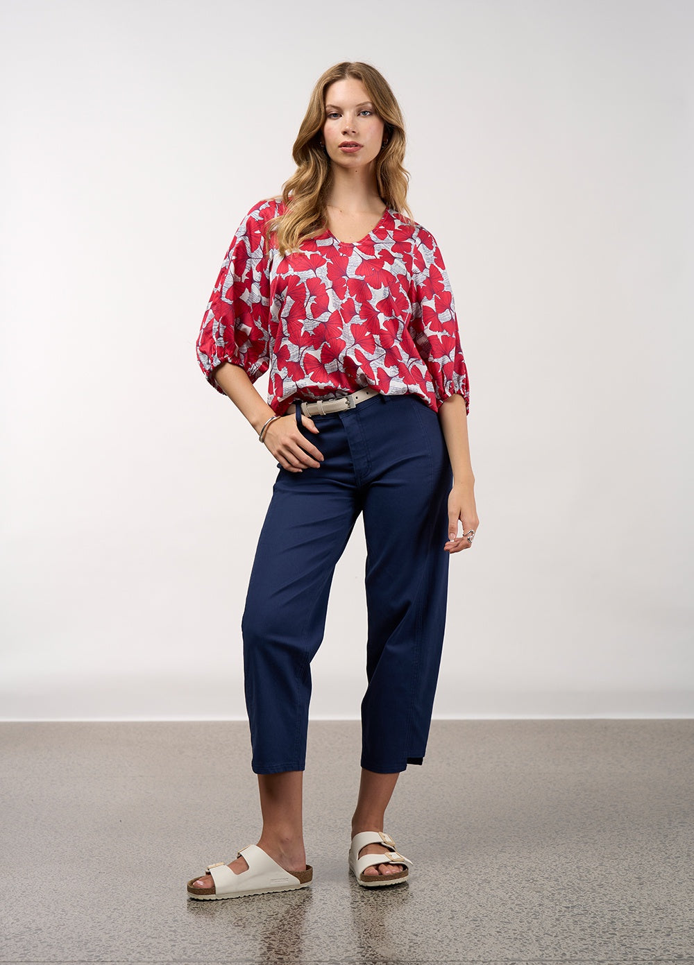 Take Flight Top Poppy