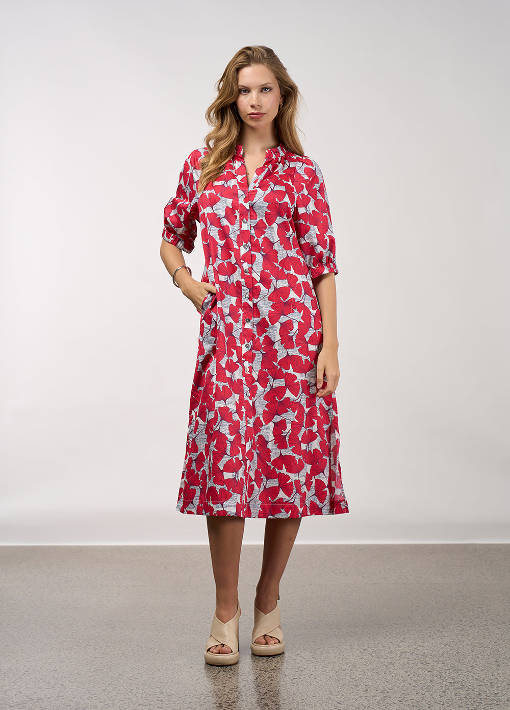 Take Flight Dress Poppy