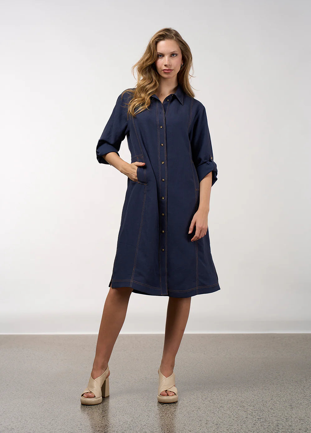 Aspect Trench Dress