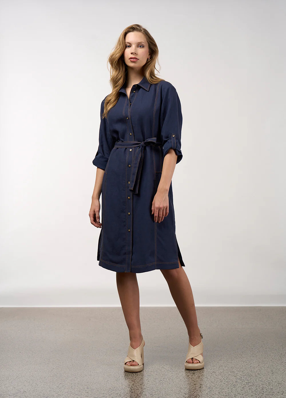 Aspect Trench Dress
