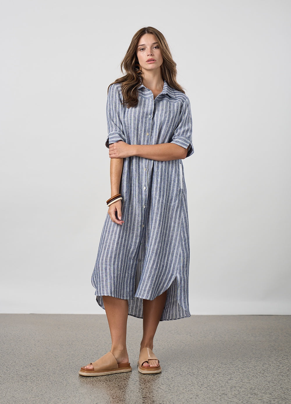 Interval Shirt Dress