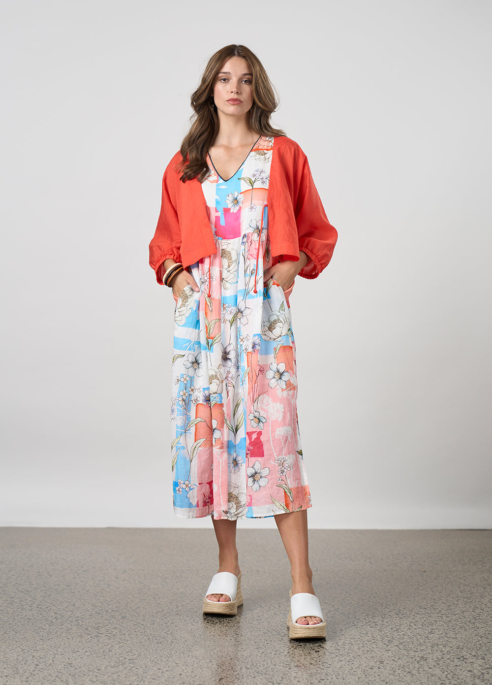 Veil Jacket Blood Orange