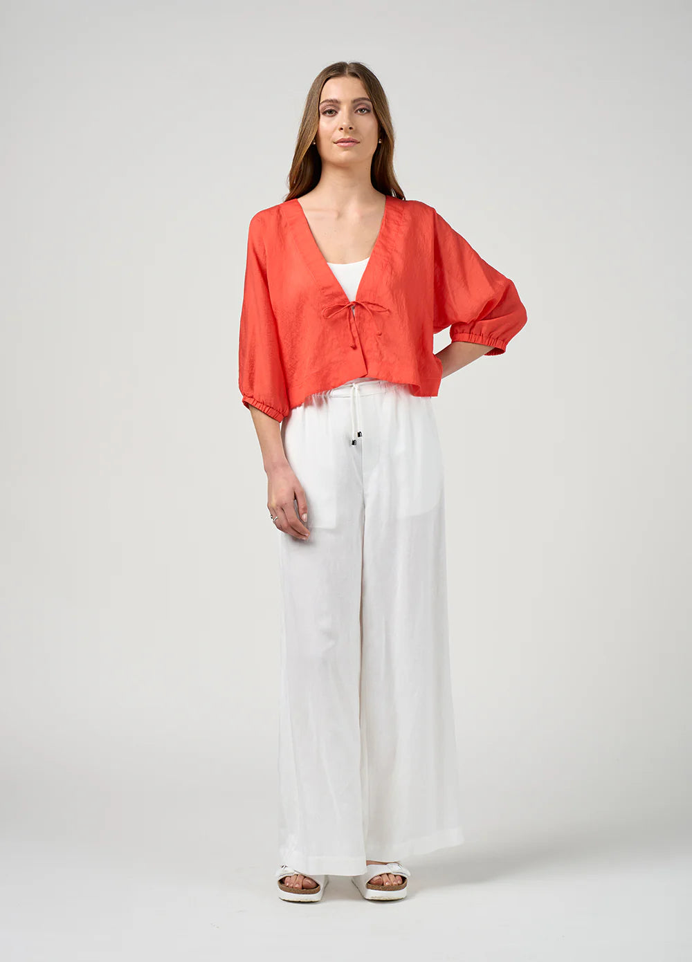 Veil Jacket Blood Orange