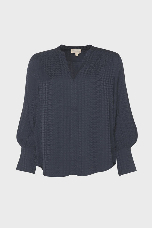 Kaleidoscope Blouse Navy