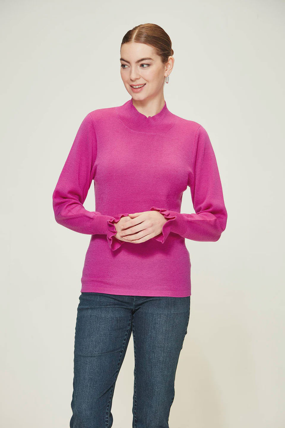 Maddie Sweater Orchid by Verge