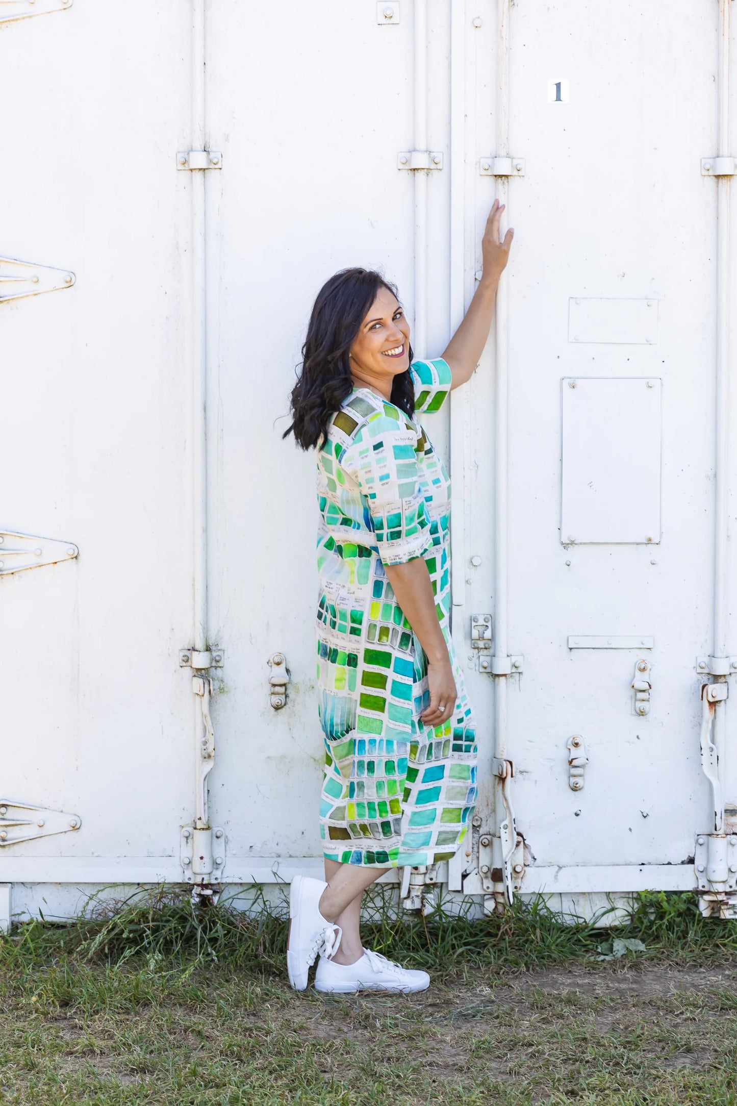 Sandy Paint Dress