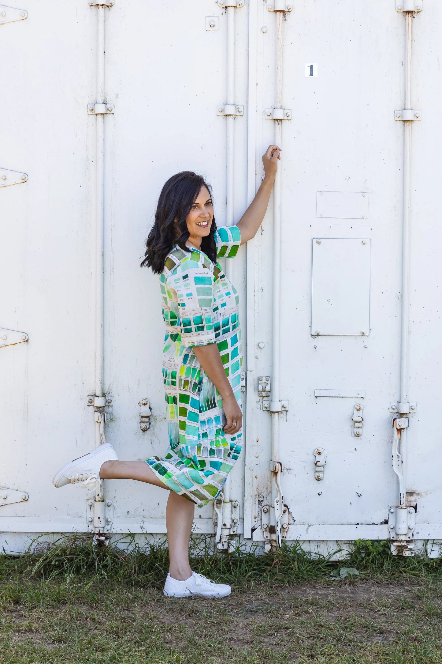 Sandy Paint Dress