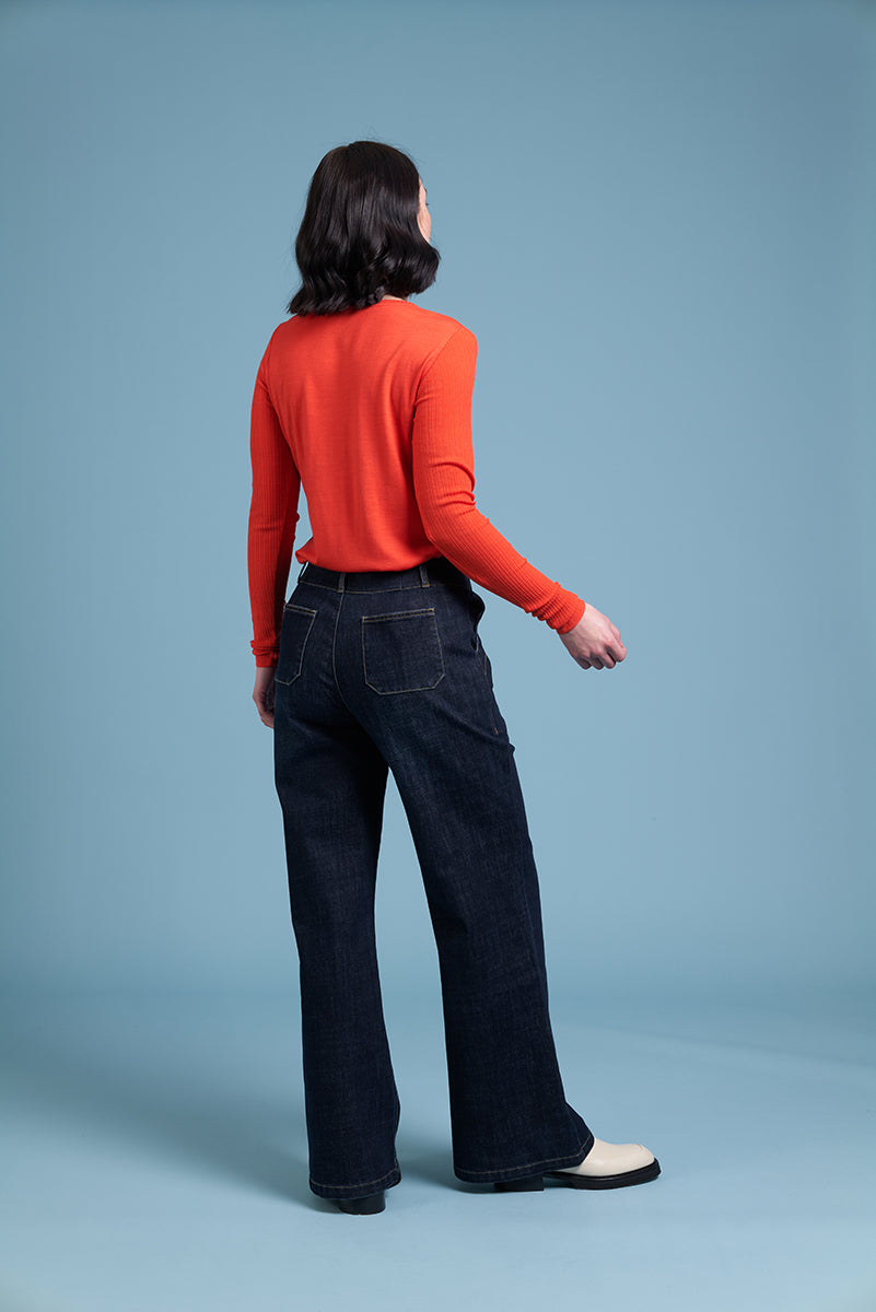 Siren Rib A Little Top