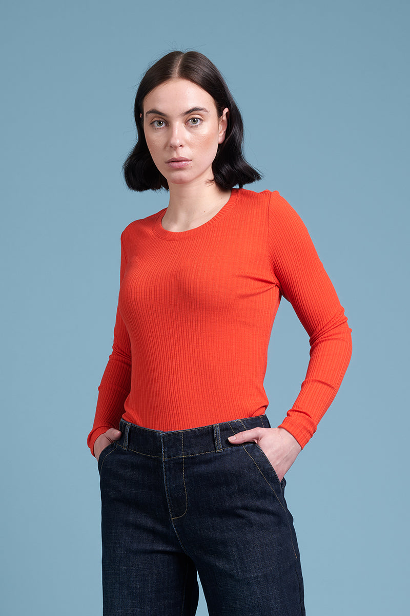Siren Rib A Little Top