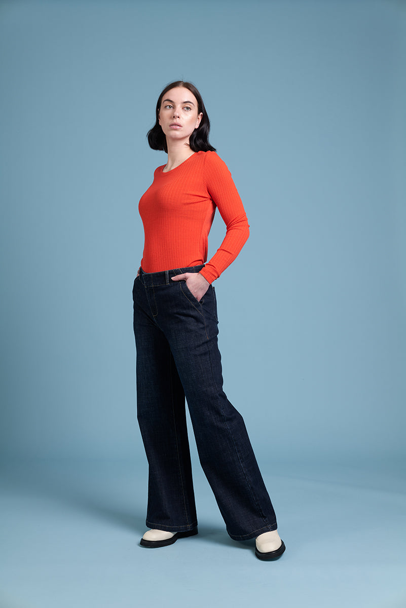 Siren Rib A Little Top