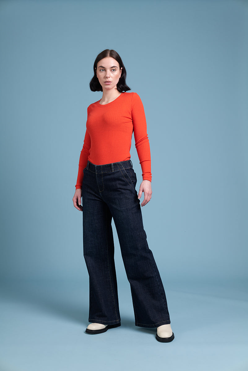 Siren Rib A Little Top