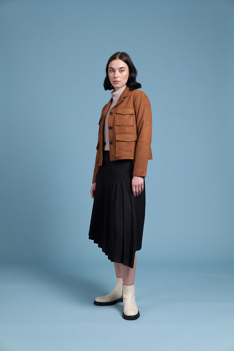 The Pleat Story Skirt