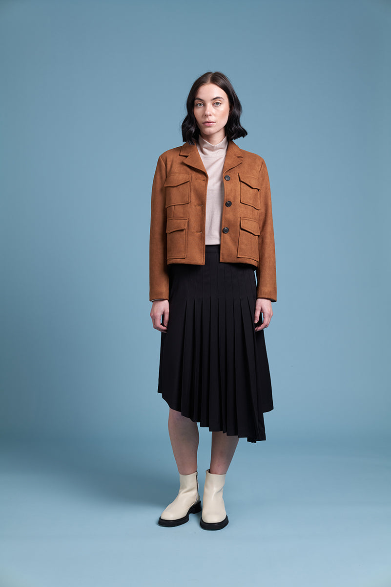 The Pleat Story Skirt
