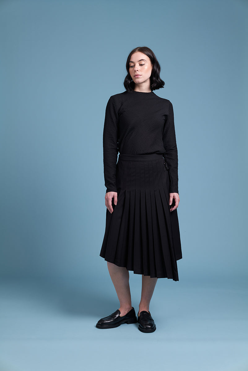 The Pleat Story Skirt