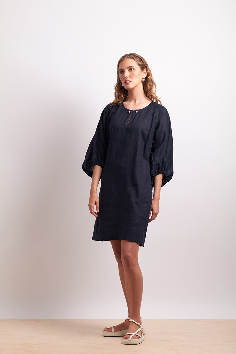 Boubles Dress Indigo