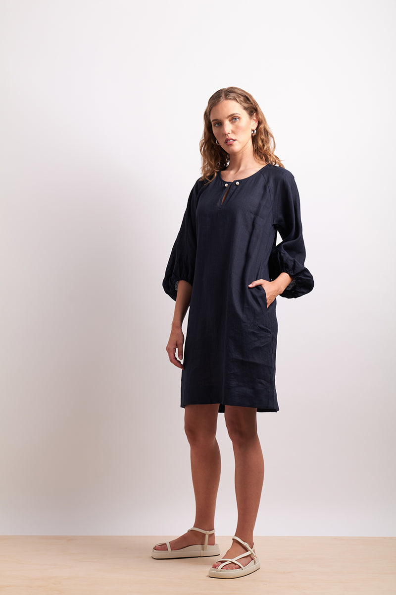 Boubles Dress Indigo