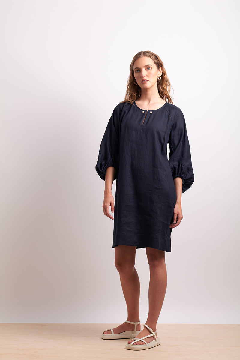 Boubles Dress Indigo