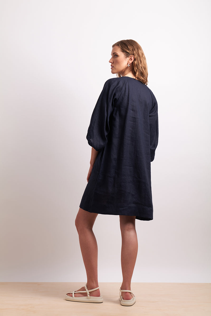 Boubles Dress Indigo