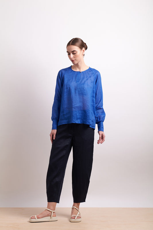 Seamed Pants Indigo