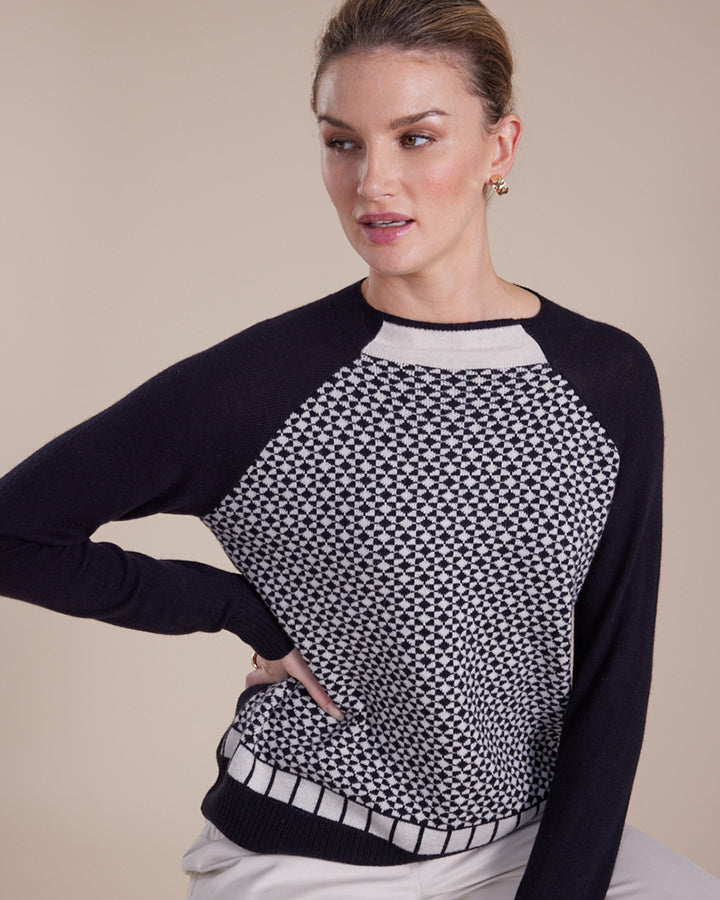 Patterned Mix Jersey by Marco Polo