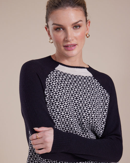 Patterned Mix Jersey by Marco Polo