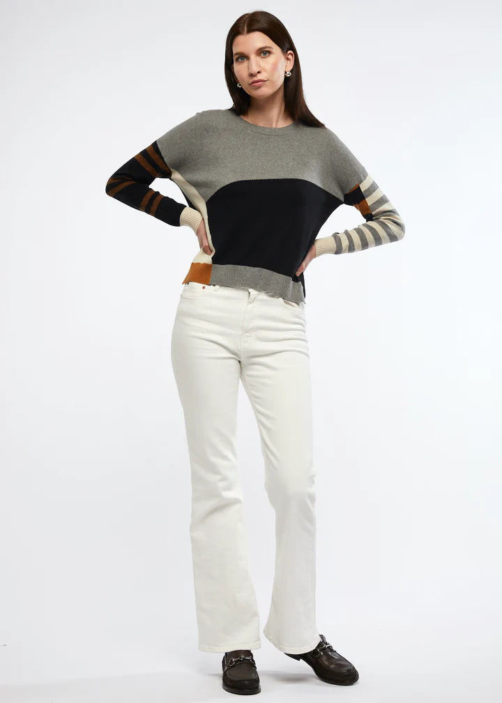 Eclectic Intarsia Jumper by Zaket&Plover