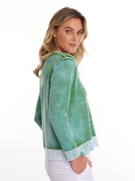 Knit Pigment Jumper by Marco Polo