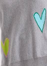 ZP7713 Intarsia Heart Marl