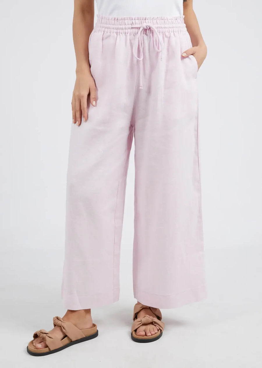 Dionne Wide Leg Pant Pink by Elm